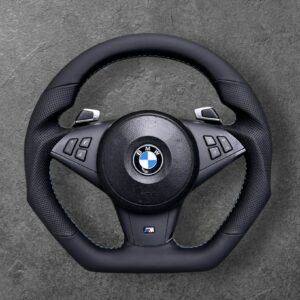 BMW M5 M6 E60 E61 E63 E64 PADDLE SHIFTERS STEERING WHEEL